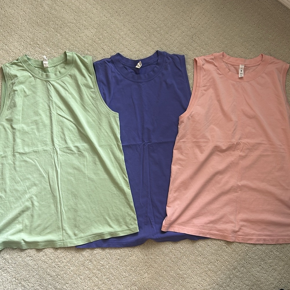 Lululemon cotton tank tops